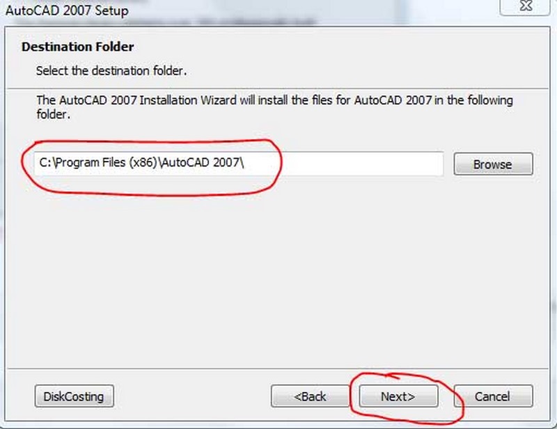 autocad 2007 ban co the de mac dinh