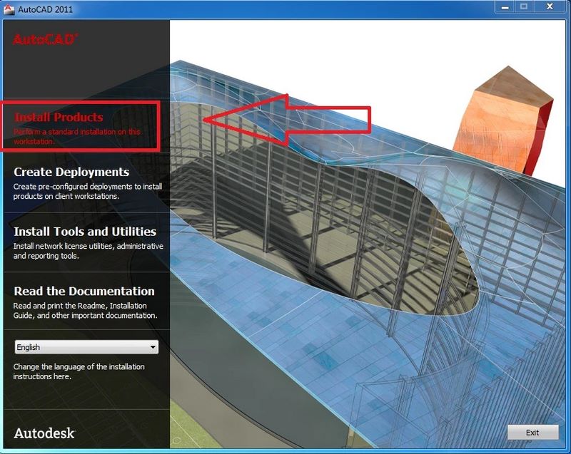 autocad 2011 cai dat tren autodesk