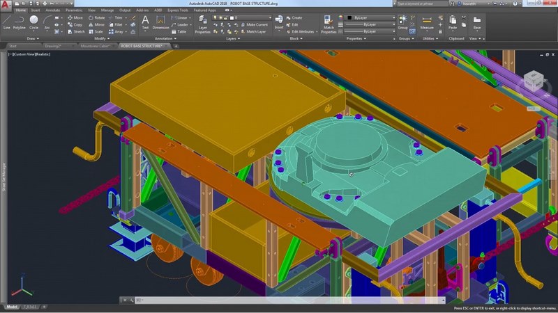 AutoCAD 2018 là phiên bản được ưa chuộng trong thiết kế, kỹ thuật
