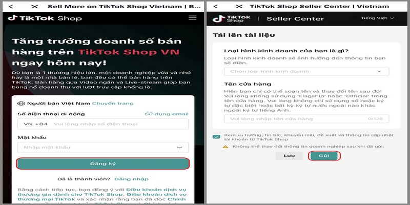 cach ban hang tren tiktok dang ky hop le