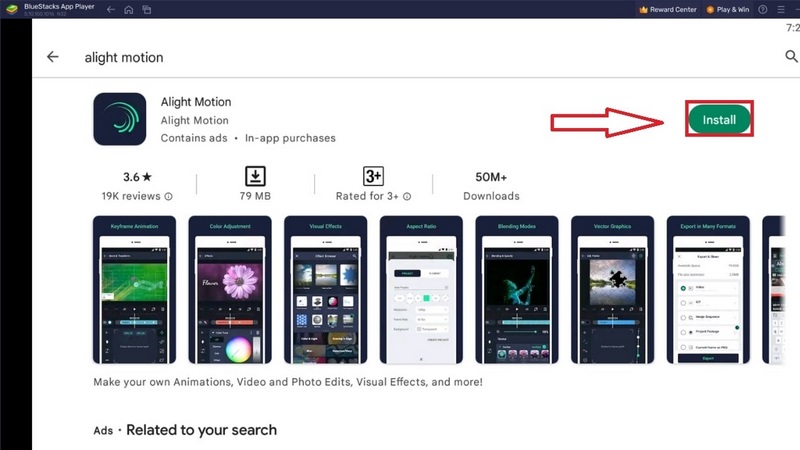 Tải Ngay Alight Motion Pro APK Cho Android – Ứng Dụng Làm Video Chuyên Nghiệp! 5 Sau một thời gian chờ đợi thì bạn mở trang chủ và sử dụng