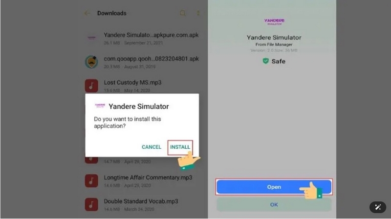 Cách Tải Yandere Simulator apk Cho Android Nhanh & Đơn Giản Nhất 9 Cách tải Yandere Simulator apk mobile