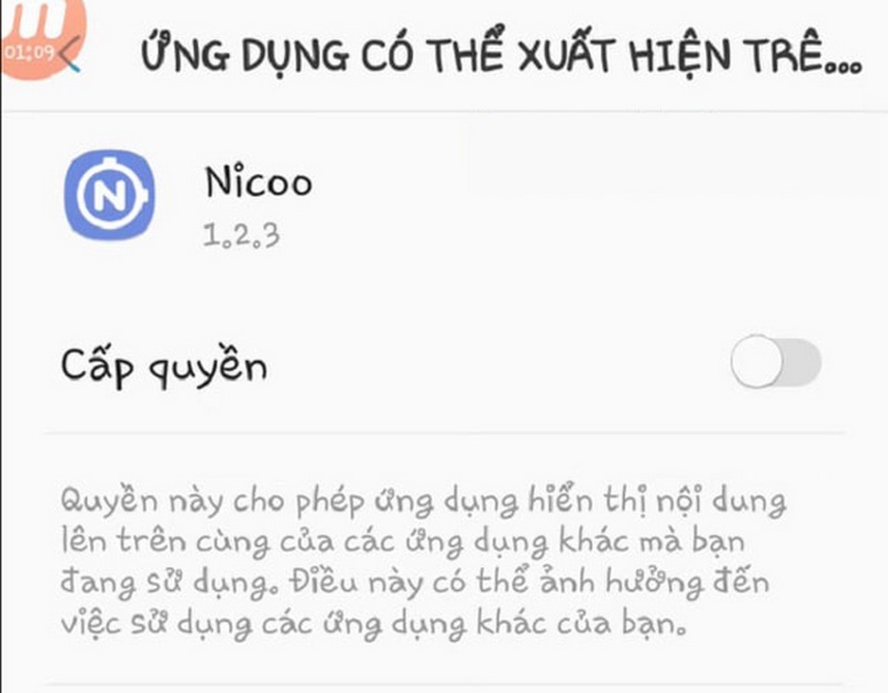 Hướng Dẫn Tải Nicoo APK Cho Android – Kho Tùy Chỉnh Free Fire! 5 Game thủ cần chú ý gạt thanh cấp quyền truy cập