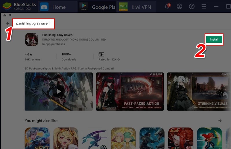 Download Punishing Gray Raven APK Cho Android – Game ARPG Hấp Dẫn! 3 Người dùng cần vào google play để tìm kiếm