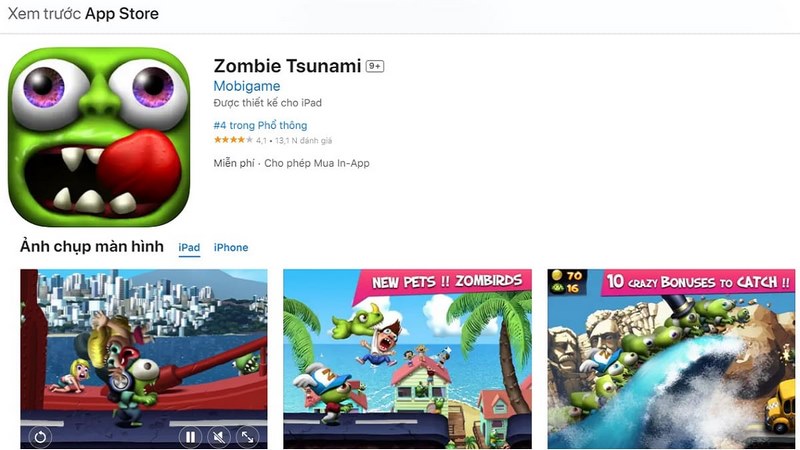 Download Zombie Tsunami APK Cho Android – Game Thây Ma Độc Đáo! 4 Thao tác tải Zombie Tsunami về IOS rất đơn giản