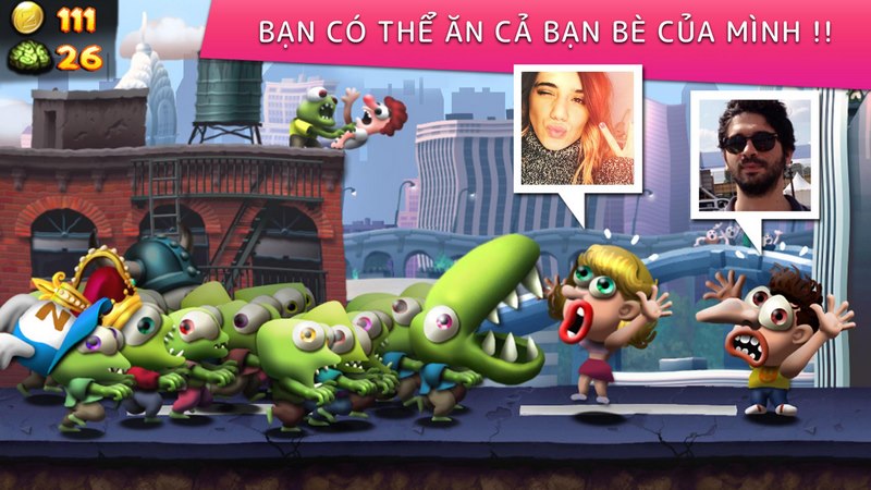 Download Zombie Tsunami APK Cho Android – Game Thây Ma Độc Đáo! 6 Zombie Tsunami hỗ trợ nhiều ngôn ngữ cho người chơi