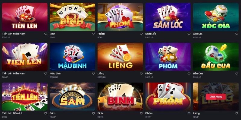 Game Bài 9BET – Ván Cược Của Cảm Xúc Và Đỉnh Cao Chiến Thắng 2 Đa dạng những tựa game vô cùng hấp dẫn