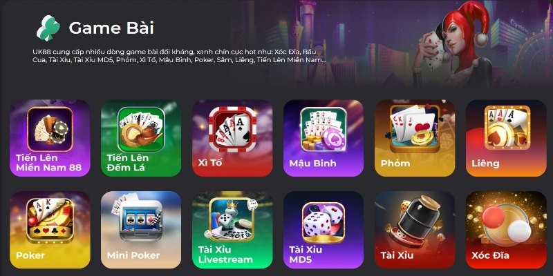 Đôi nét về game bài XI88 